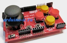 Shield Джойстик + 4 кнопки Arduino UNO